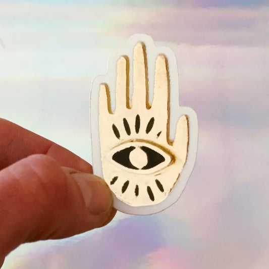 Hand Metallic Sticker | Therese Kuempel (IL)