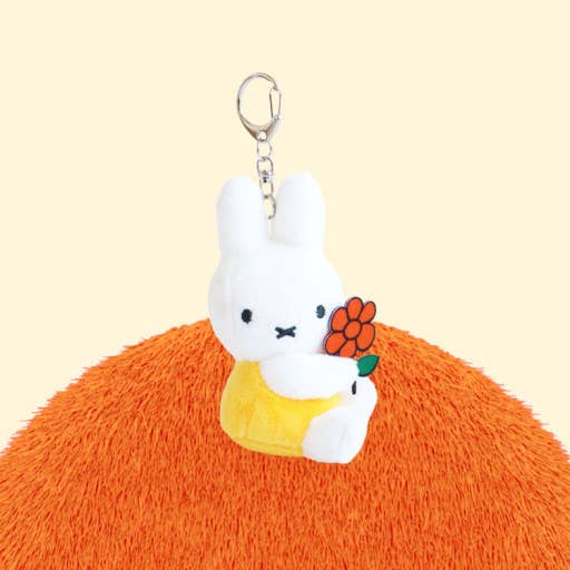 Miffy & Friends with Flower Plush Key Chain Bag Charm | 3rd Round (KR)