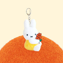 Load image into Gallery viewer, Miffy &amp; Friends with Flower Plush Key Chain Bag Charm | 3rd Round (KR)
