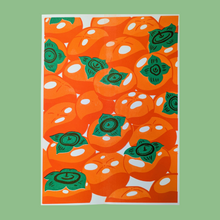 Load image into Gallery viewer, Persimmons Risograph Print | Christina Hu (CA)
