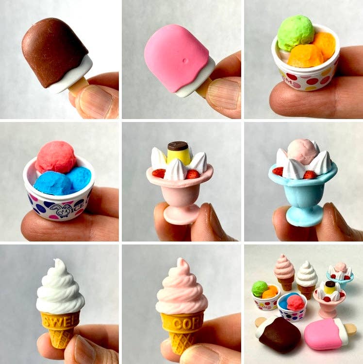 Assorted Ice Cream Eraser | Iwako (Japan)