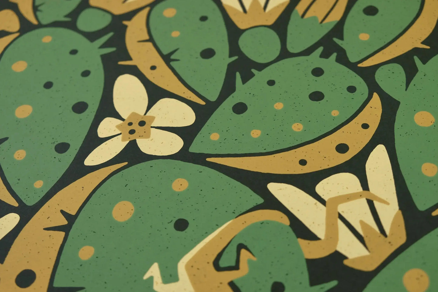 Nopal Bloom Screenprint | Limited Edition | DKNG Studios (CA)
