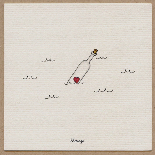 Message in a Bottle Card | Beth Mueller(VT)