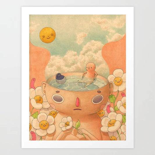 Mind on Break Art Print | 13x17 | Felicia Chiao (CA)