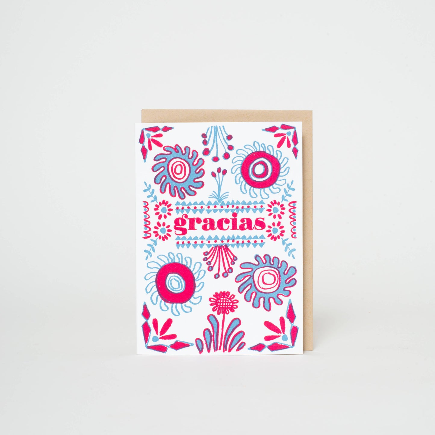 Boxed Set Gracias Thank You Letterpress Greeting Cards | Egg Press (OR)