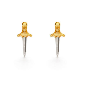 Tiny Dagger Stud Earrings | Amano Studio (CA)