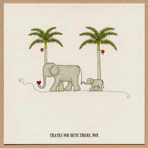 Mother Elephant Card | Beth Mueller (VT)