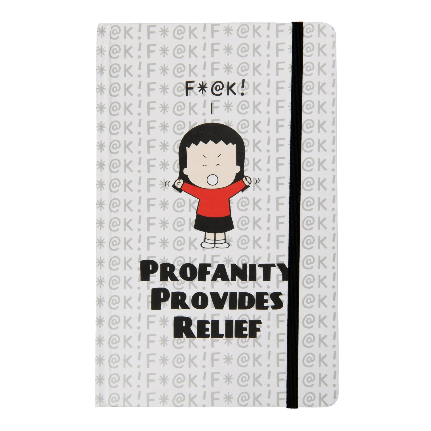 Profanity Provides Relief Lined Journal | Angry Little Girls (CA)