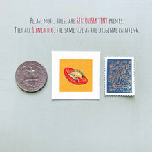 Load image into Gallery viewer, Tacos Mini Art Print | Mick’s Art Goods (WA)

