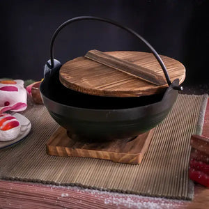 Nabe Pot with Wooden Trivet (Japan)