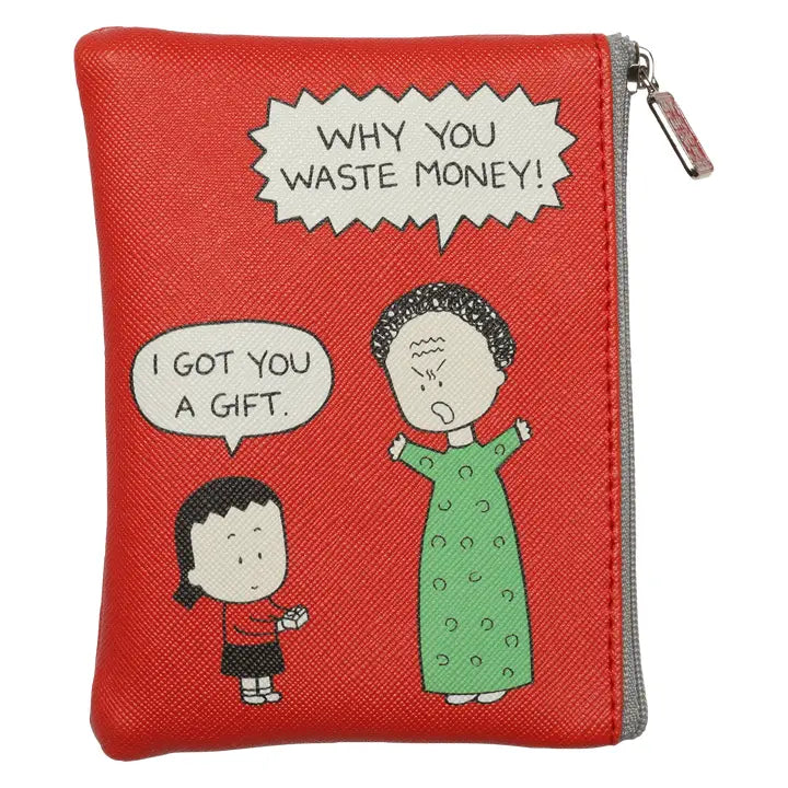 Why You Waste Money coin bag | Angry Little Girls (CA)