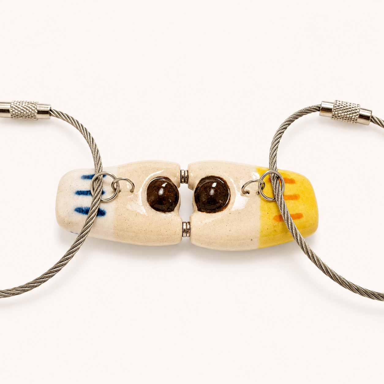 Better Together Stoneware Couples Pendant Set | Taitau Fung (HK)