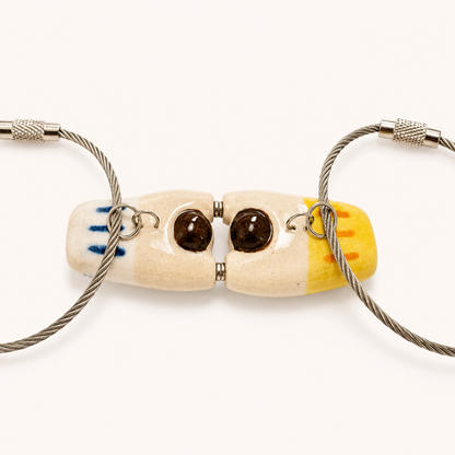 Better Together Stoneware Couples Pendant Set | Taitau Fung (HK)