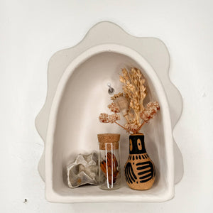 Cement Cloud Arch | White | The Minimalist Ceramist (CA)