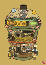 Load image into Gallery viewer, Boba Tea Mini Print | Sushiboiiiyy (Canada)
