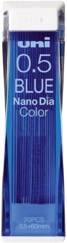 Nano Dia Mechanical Pencil Lead 0.5mm – Blue | Uni (Japan)