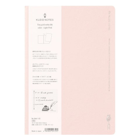 Tiny Grid B6 Notebook | Kleid (Japan)