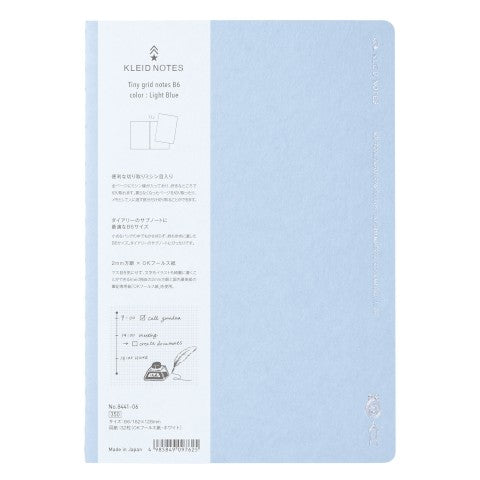 Tiny Grid B6 Notebook | Kleid (Japan)