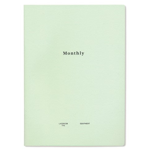 Monthly Notebook | Laconic (Japan)