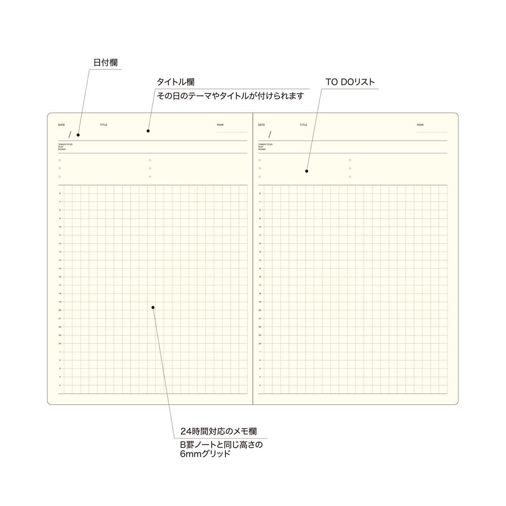 Daily Notebook | Laconic (Japan)