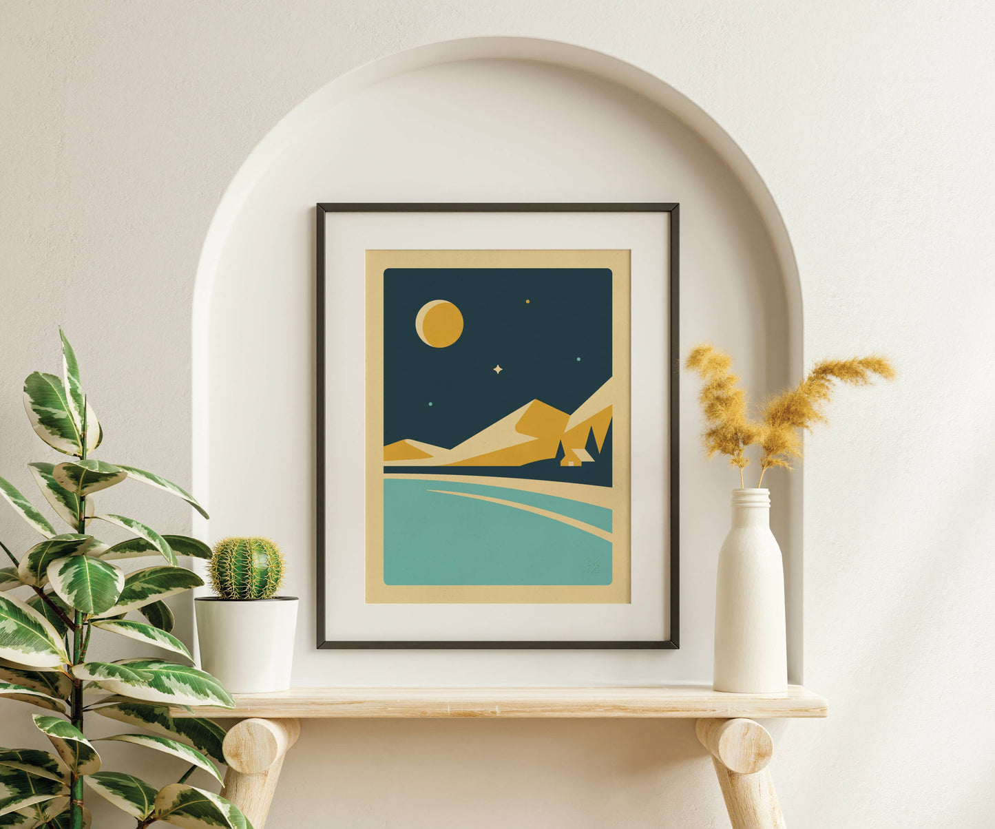 Horizons Series Screenprint | Mountains | DKNG Studios (CA)