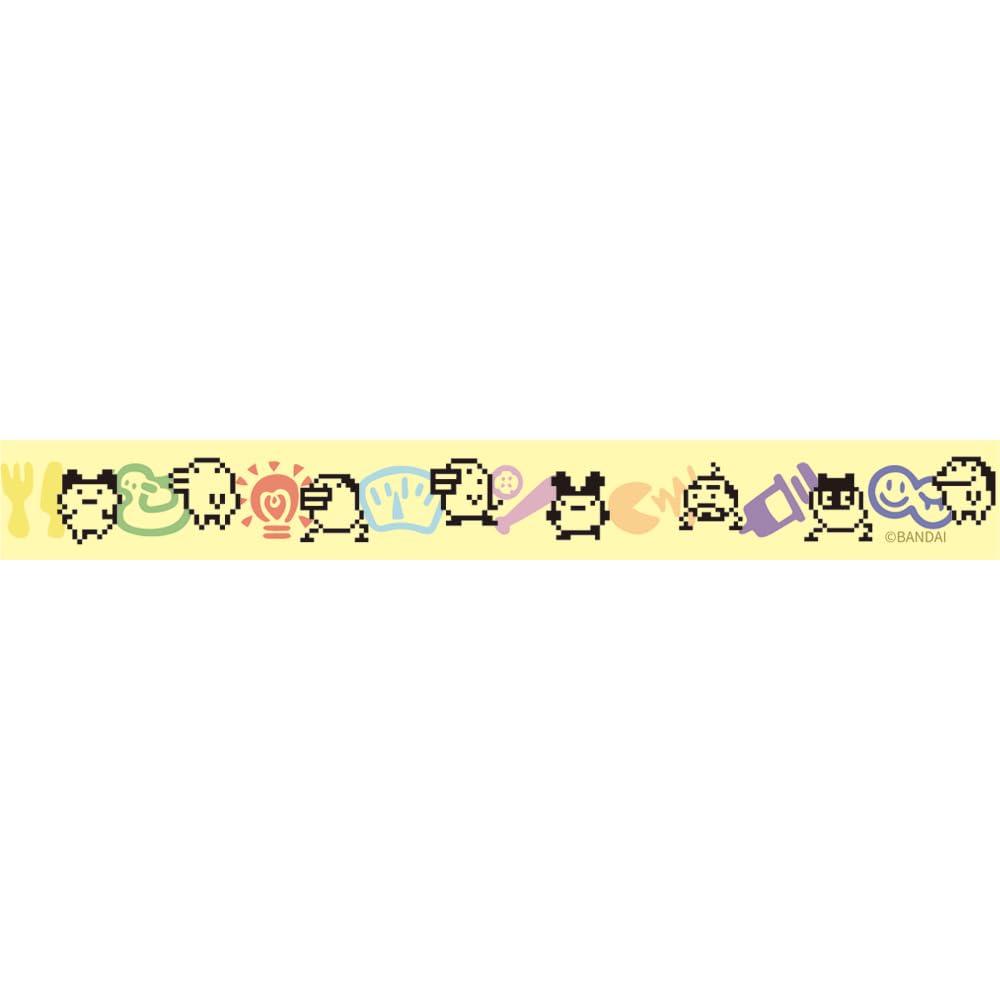 Tamagotchi Washi Tape | Pixel Character Design | Bandai (Japan)