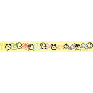 Tamagotchi Washi Tape | Pixel Character Design | Bandai (Japan)