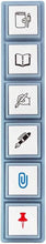 Load image into Gallery viewer, Stationery Pochitto Pick! Button Stamps | Kodomo no Kao (Japan)
