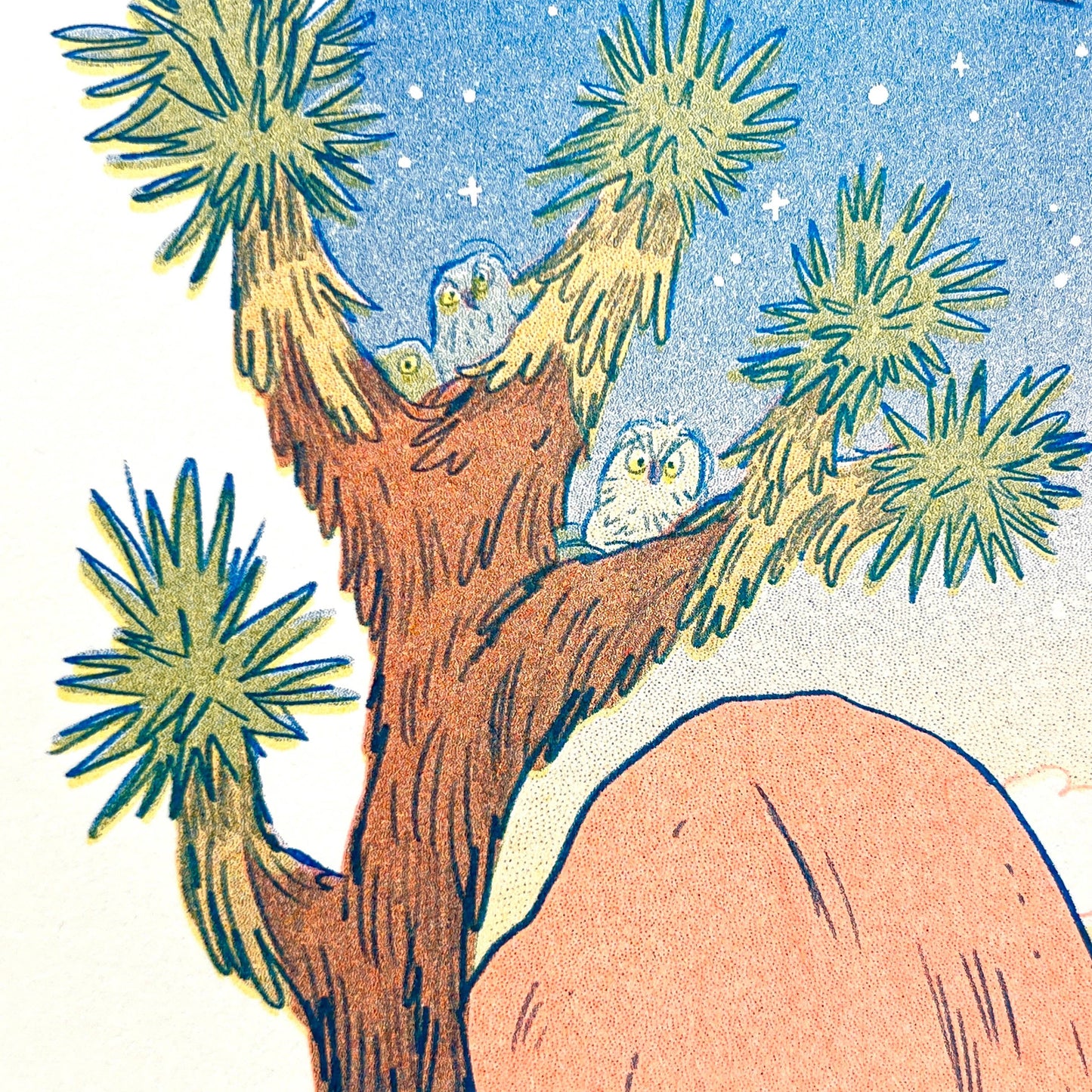 Desert Dreams Risogrpah Print | Natalie Andrewson (CA)