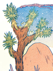 Desert Dreams Risogrpah Print | Natalie Andrewson (CA)