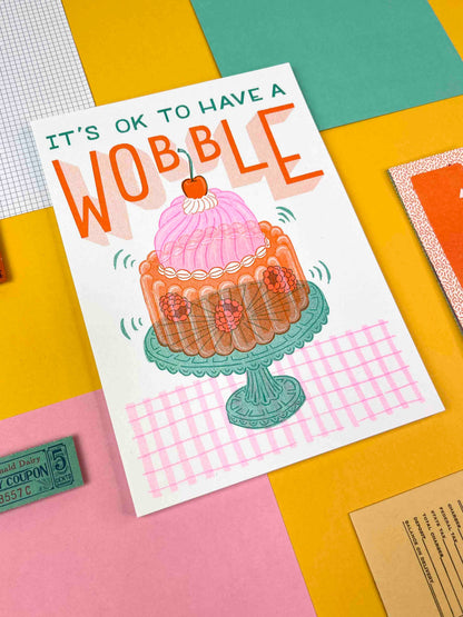 A5 Jelly Risograph Print | Jacqueline Colley (UK)