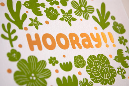 Hooray Birds & Flowers | Fugu Fugu (CA)