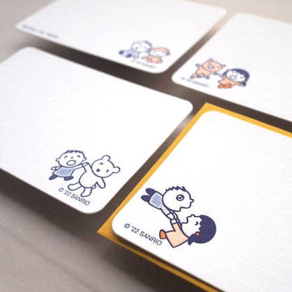 Minna no Tabo Notecard Set (set of 2) | Set A | ditto ditto x Sanrio (HK)