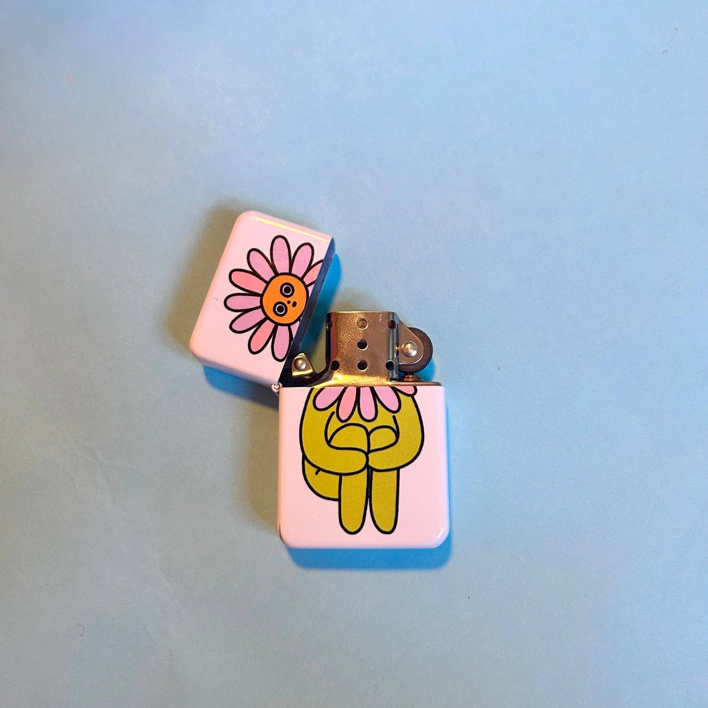 Flower Boy Refillable Lighter | The Peach Fuzz (CA)