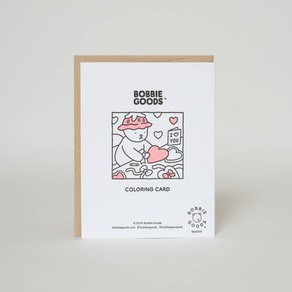 Let's Cuddle Coloring Greeting Card | Bobbie Goods (CA)