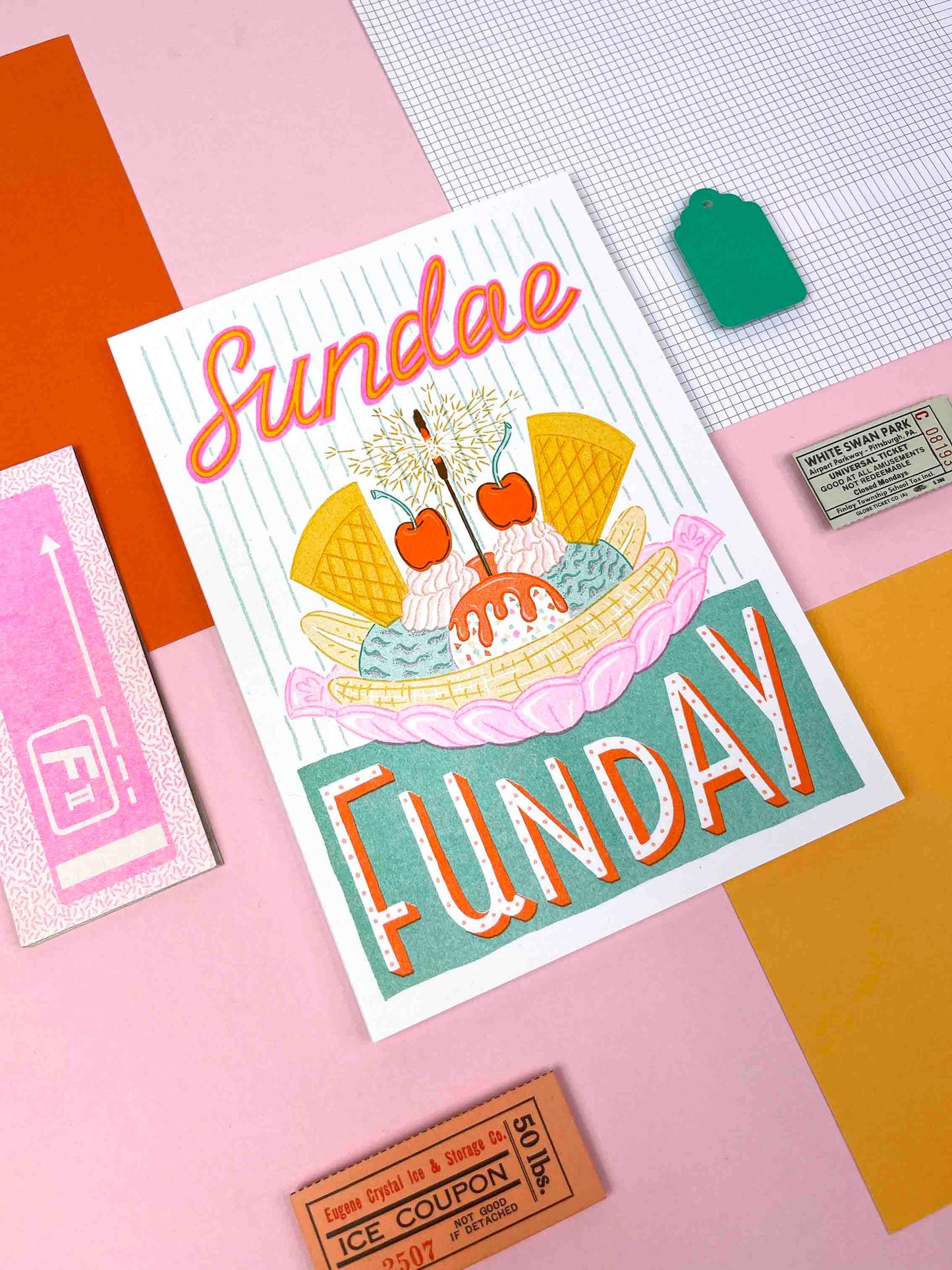 A5 Sundae Funday Print | Jacqueline Colley (UK)
