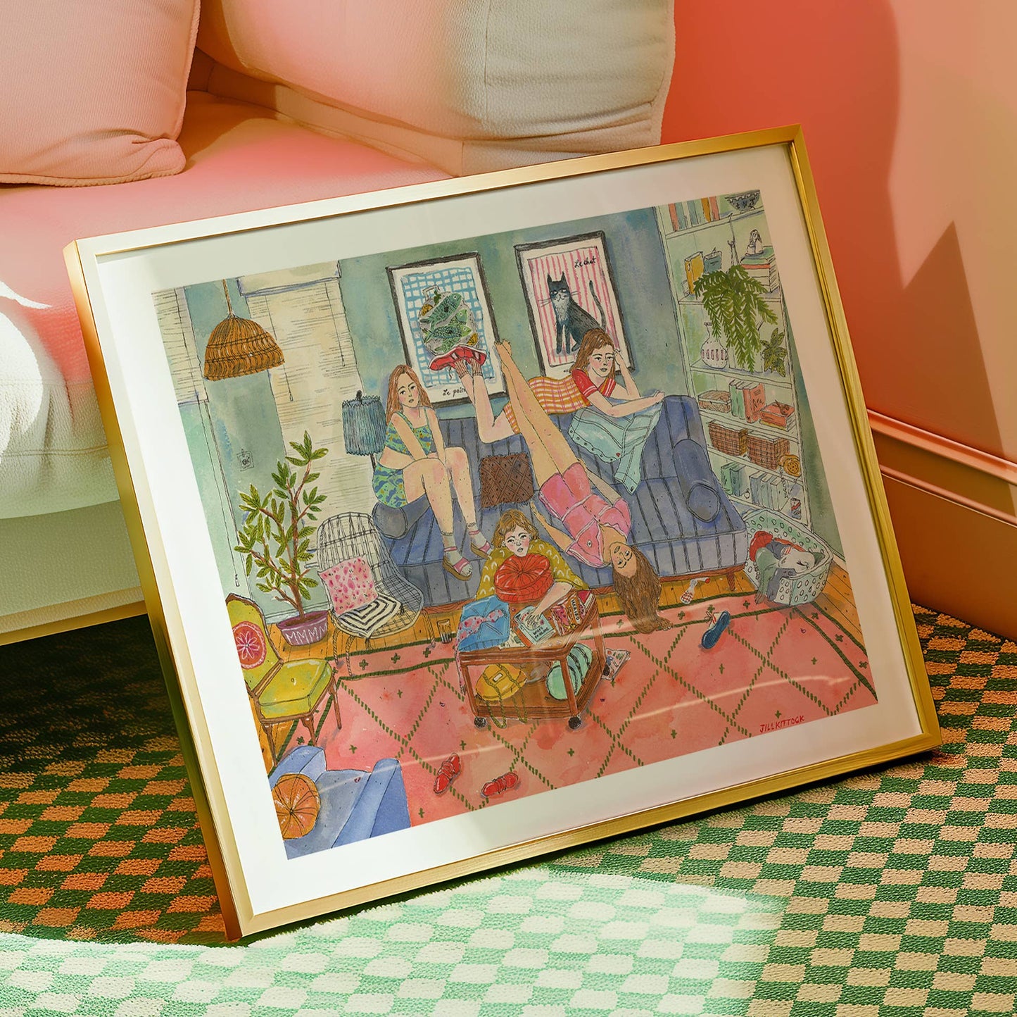 Like Any Other Thursday Night Art Print | Jill Kittock (MN)