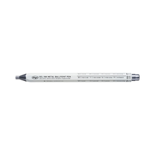 Load image into Gallery viewer, Gel Metal Ballpoint Pen | White |  Mark&#39;s Inc (Japan)
