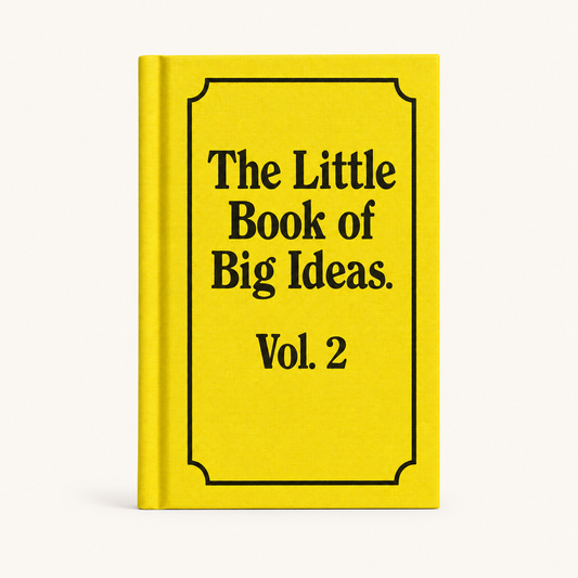 The Little Book of Big Ideas Mini Hardback Notebook A7 | Ohh Deer (UK)