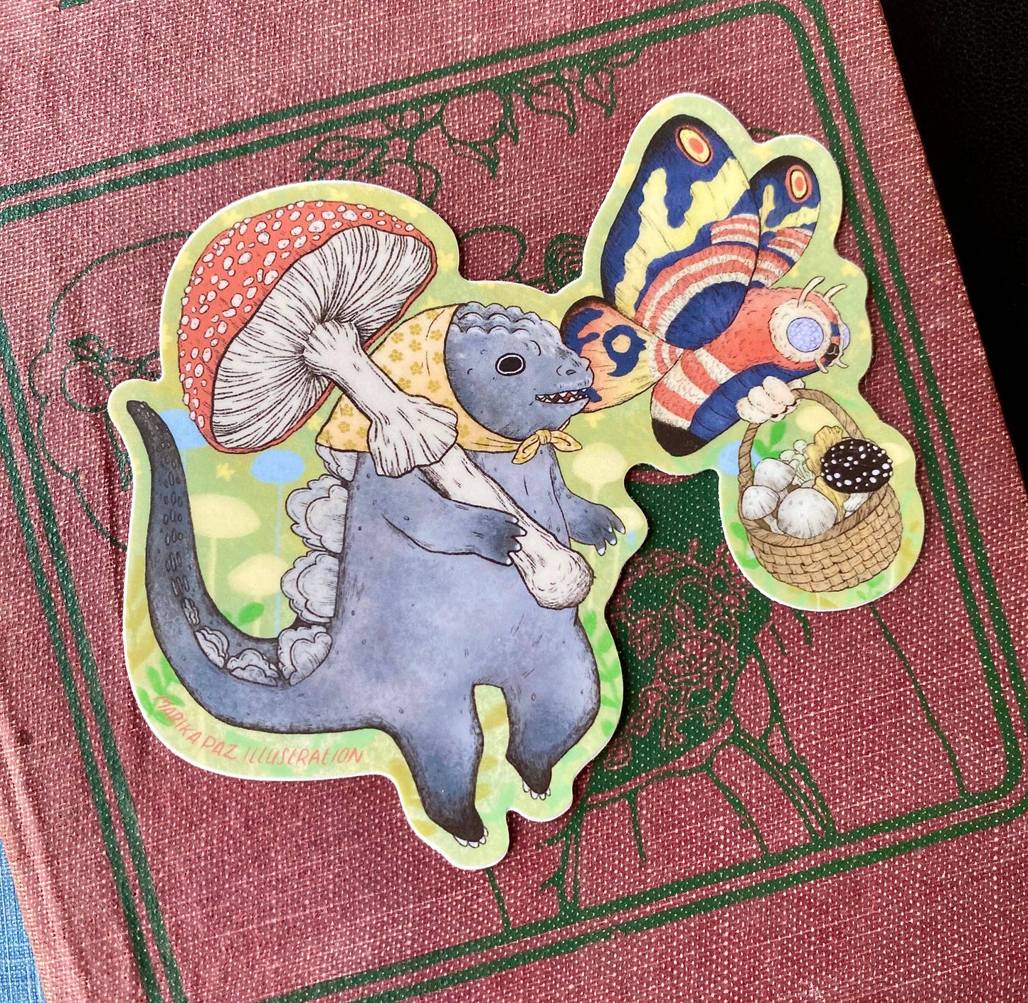 Kaiju Mushroom Sticker | Marika Paz (OR)