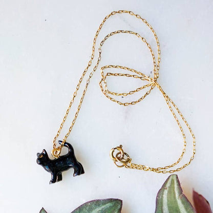 Tiny Rufio Cat Necklace | Peter and June (CA)