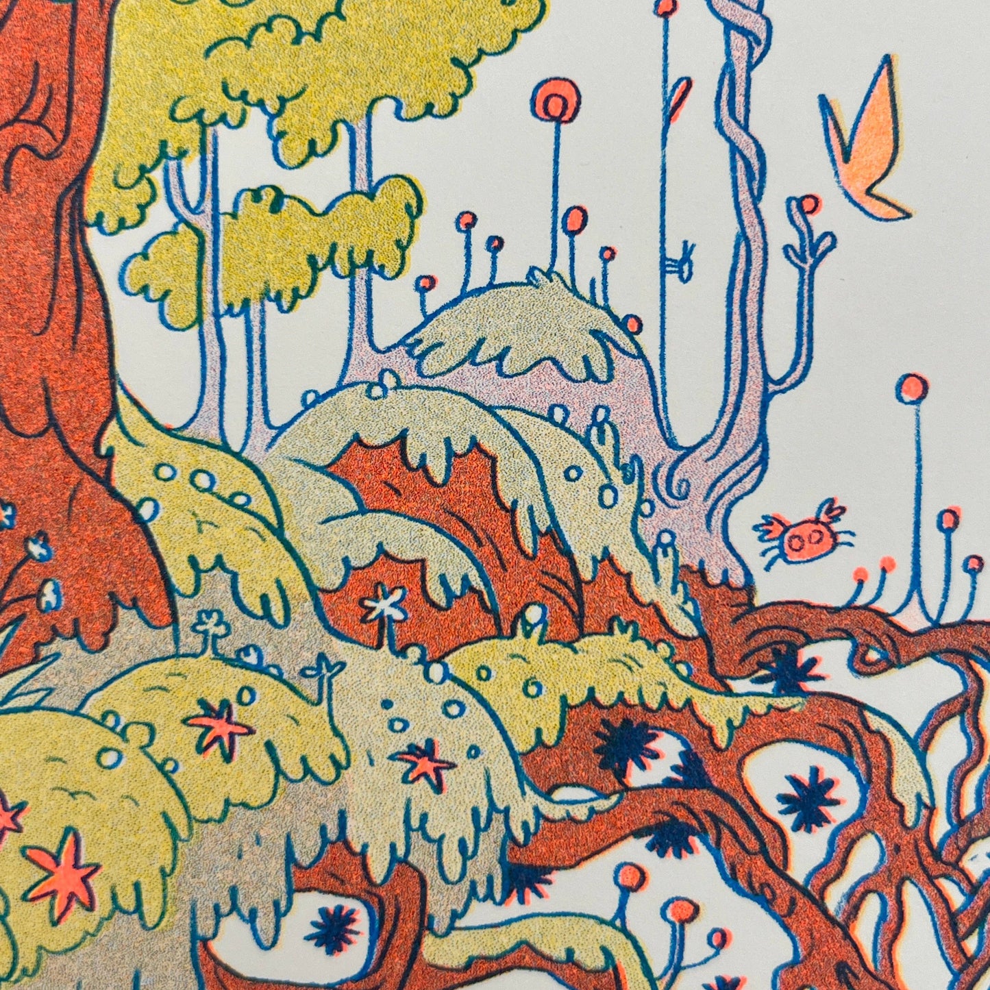 Totoro Riso Print (Large) | Natalie Andrewson (CA)