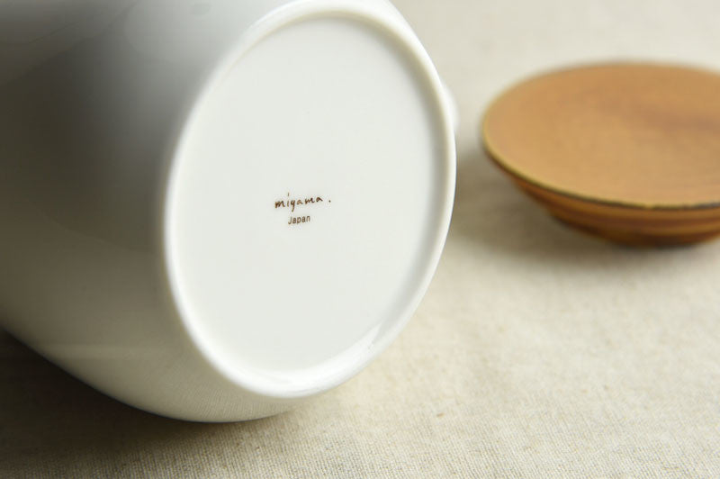 Bico Caramel Glazed Mino Ware Teapot |  Miyama (Japan)