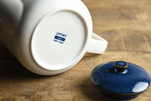 Mino Ware Teapot | Blue Top | Yamani (Japan)