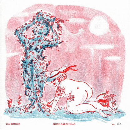 Nude Gardening Small Print | Jill Kittock (MN)