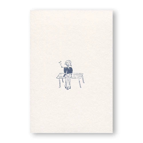 Break Letterpress Print Postcard | Yamamoto Paper (Japan)