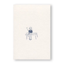 Load image into Gallery viewer, Break Letterpress Print Postcard | Yamamoto Paper (Japan)
