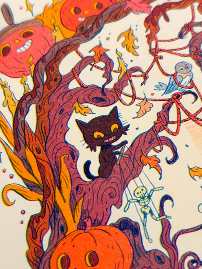 Ain’t That Just The Way Small | Over The Garden Wall tribute Riso Print | Natalie Andrewson (CA)