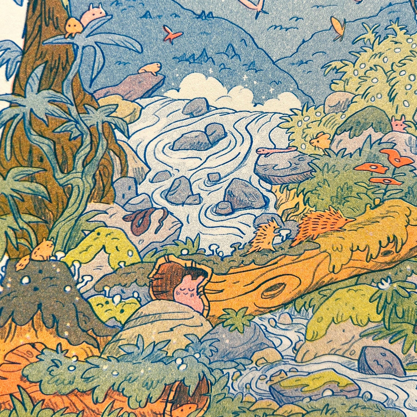 Mountain Dreams Risograph Print | Natalie Andrewson (CA)