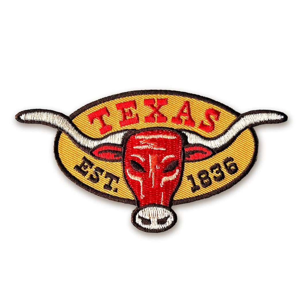 Longhorn Texas Patch | Bryan Spear Studio (TX)